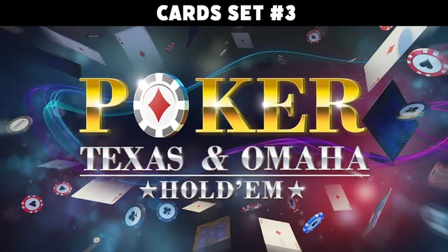 Capa de Poker - Texas & Omaha Hold'em Cards Set #3
