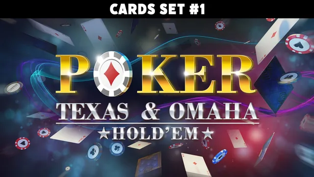 Capa de Poker - Texas & Omaha Hold'em Cards Set #1