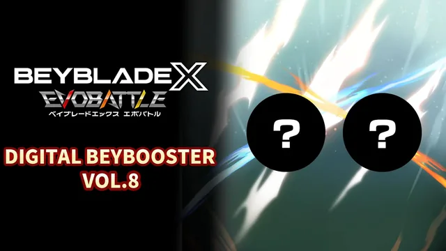 Capa de BEYBLADE X EVOBATTLE DIGITAL BEYBOOSTER VOL.8