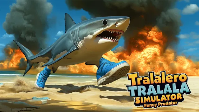 Capa de Tralalero Tralala Simulator: Fancy Predator