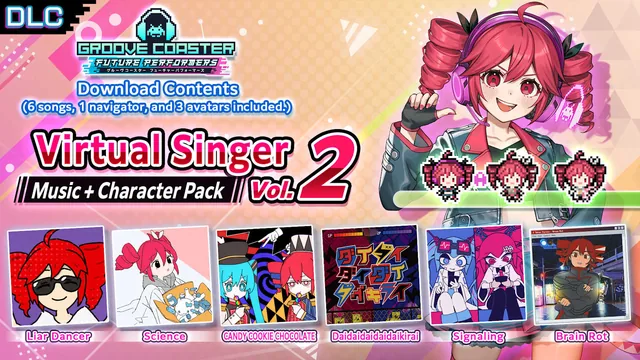 Capa de Virtual Singer Vol.2 Music+Character Pack