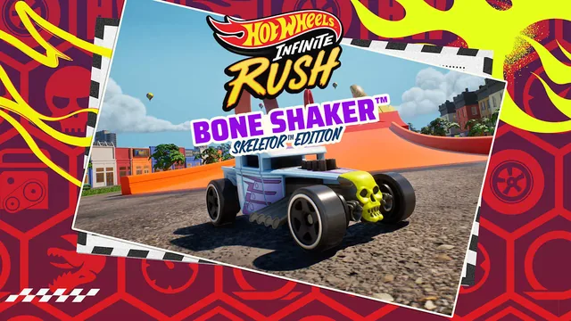 Capa de HOT WHEELS™ Infinite Rush - Bone Shaker™ Skeletor™ Edition