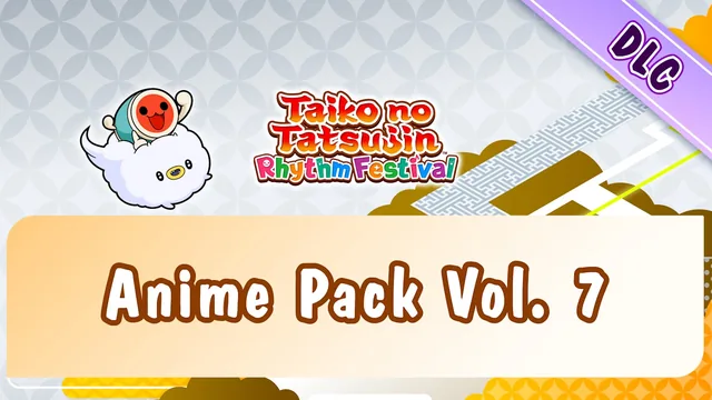 Capa de Taiko no Tatsujin: Rhythm Festival - Anime Pack Vol. 7