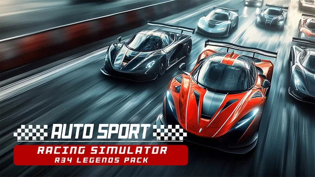 Capa de Auto Sport Racing Simulator – R34 Legends Pack