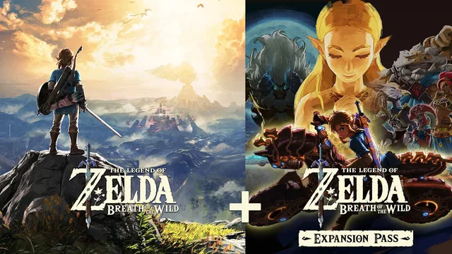 Capa de The Legend of Zelda™: Breath of the Wild and The Legend of Zelda™: Breath of the Wild Expansion Pass Bundle