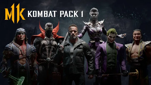 Capa de Mortal Kombat 11 Pacote de Kombate 1