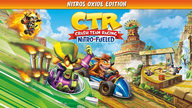 Capa de Crash™ Team Racing Nitro-Fueled - Edição Nitros Oxide