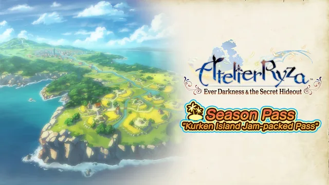 Capa de Atelier Ryza Season Pass "Kurken Island Jam-packed Pass"