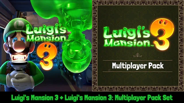 Capa de Luigi's Mansion™ 3 + Multiplayer Pack Set