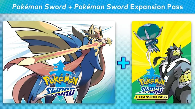 Capa de Pokémon Sword + Expansion Pass