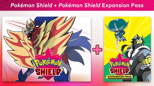 Capa de Pokémon Shield + Expansion Pass