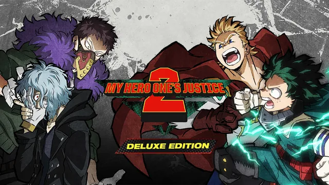 Capa de MY HERO ONE'S JUSTICE 2 Edição Deluxe