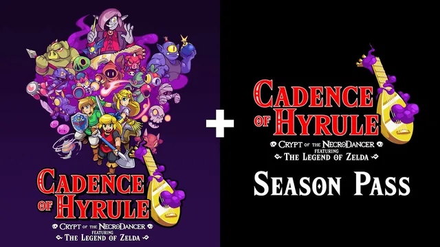 Capa de Cadence of Hyrule: Crypt of the NecroDancer featuring The Legend of Zelda + Cadence of Hyrule Season Pass
