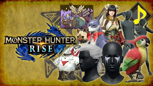 Capa de Pacote 2 do Monster Hunter Rise DLC