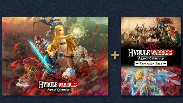 Capa de Hyrule Warriors: Age of Calamity + Hyrule Warriors: Age of Calamity Expansion Pass