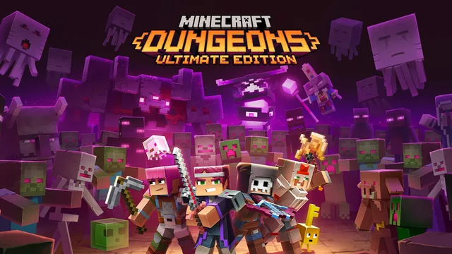 Capa de Minecraft Dungeons Edição Ultimate