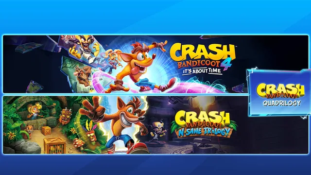 Capa de Crash Bandicoot™ - Pacote Quadrilogia