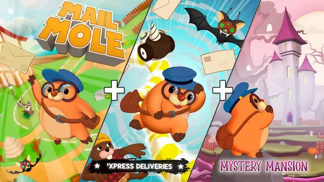 Capa de Mail Mole + Expansions - Bundle