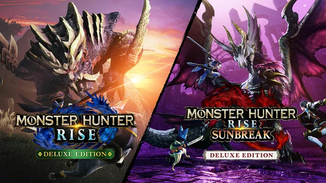 Capa de Monster Hunter Rise + Sunbreak Deluxe