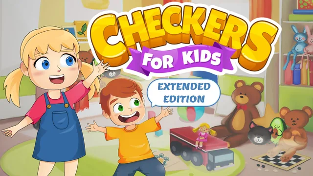 Capa de Checkers for Kids Extended Edition