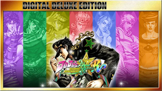 Capa de JoJo's Bizarre Adventure: All-Star Battle R Edição Deluxe