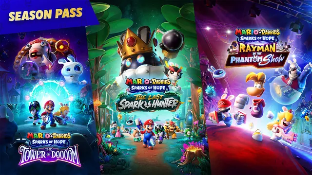 Capa de Passe de Temporada de Mario + Rabbids® Sparks of Hope