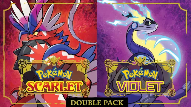 Capa de Pacote duplo com Pokémon™ Scarlet e Pokémon™ Violet