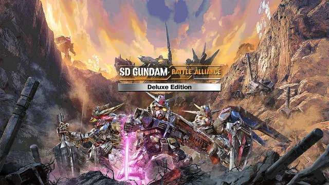 Capa de SD GUNDAM BATTLE ALLIANCE – Edição Deluxe