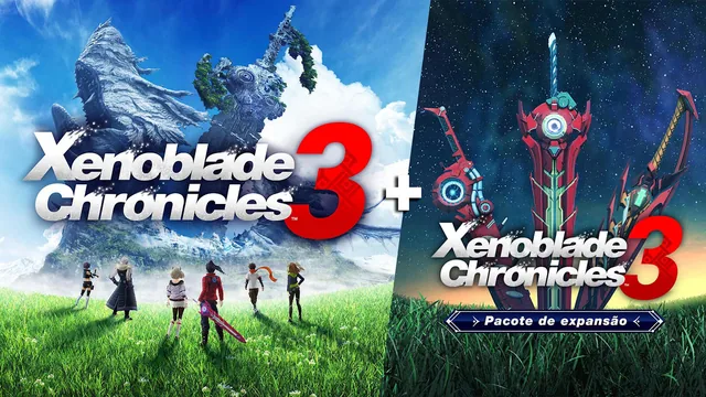Capa de Xenoblade Chronicles™ 3 + Xenoblade Chronicles™ 3 Pacote de expansão