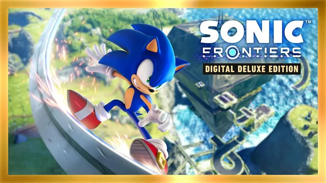 Capa de Sonic Frontiers Edição Digital Deluxe