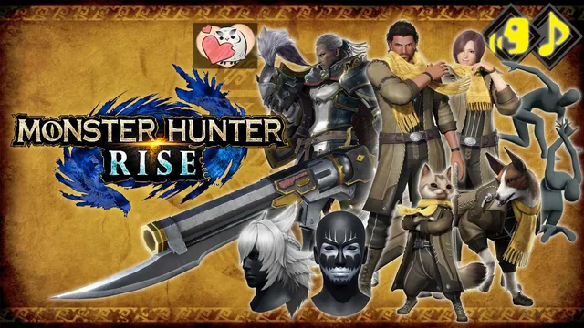 Capa de Monster Hunter Rise Pacote de DLC 7