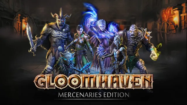 Capa de Gloomhaven - Mercenaries Edition