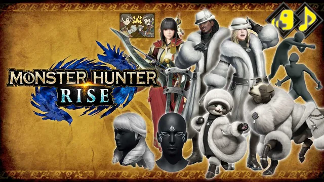 Capa de Monster Hunter Rise Pacote de DLC 8