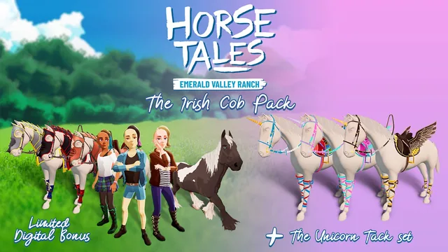 Capa de Irish Cob DLC - Horse Tales - Emerald Valley