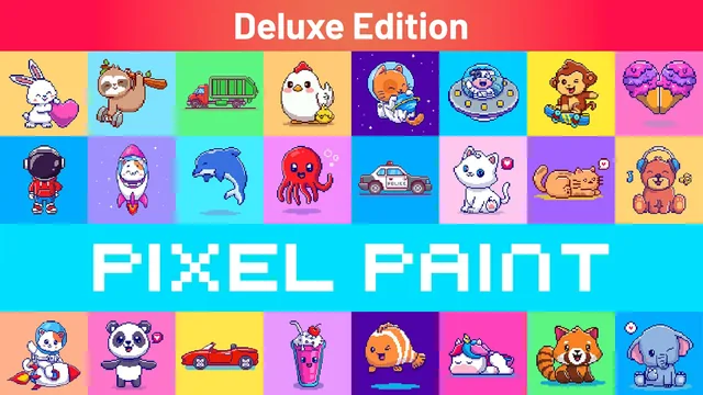 Capa de Pixel Paint Deluxe Edition