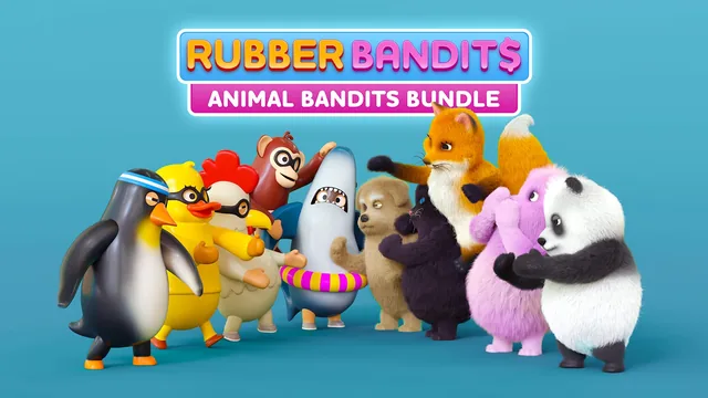 Capa de Rubber Bandits: Animal Bandits Bundle