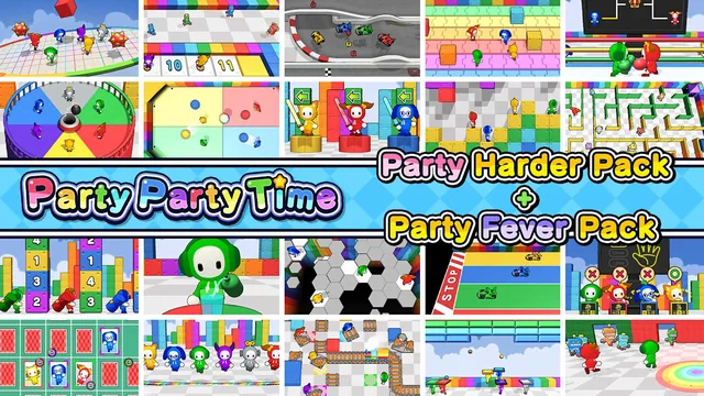 Capa de Party Harder Pack + Party Fever Pack