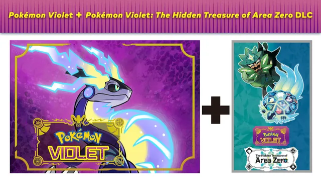 Capa de Pacote Pokémon™ Violet (Jogo + conteúdo extra)