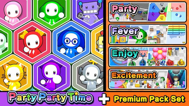 Capa de Party Party Time + Premium Pack Set