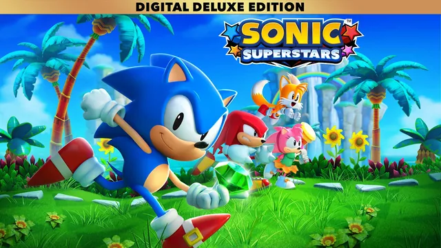 Capa de SONIC SUPERSTARS Edição Digital Deluxe com LEGO®