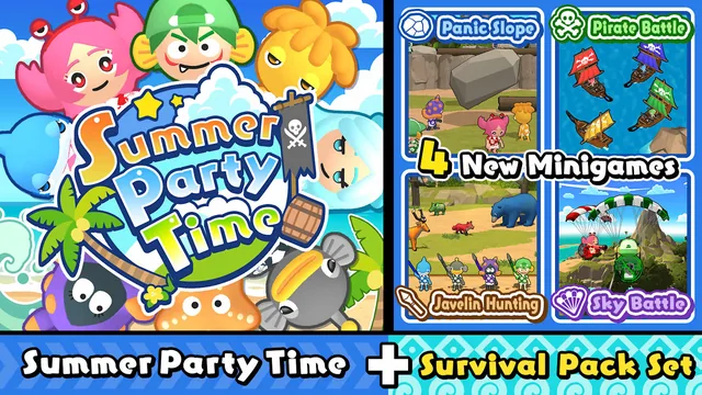 Capa de Summer Party Time + Survival Pack Set