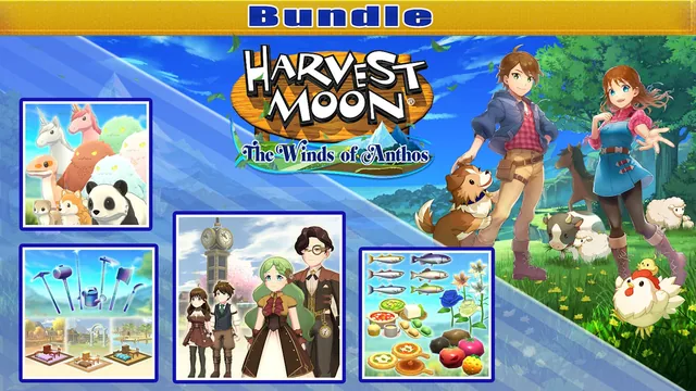 Capa de Pacote Harvest Moon: The Winds of Anthos