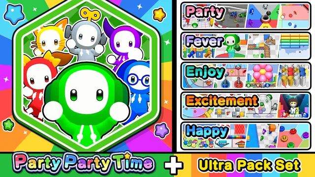 Capa de Party Party Time + Ultra Pack Set