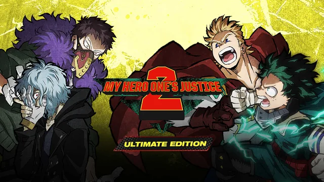 Capa de MY HERO ONE'S JUSTICE 2 Ultimate Edition