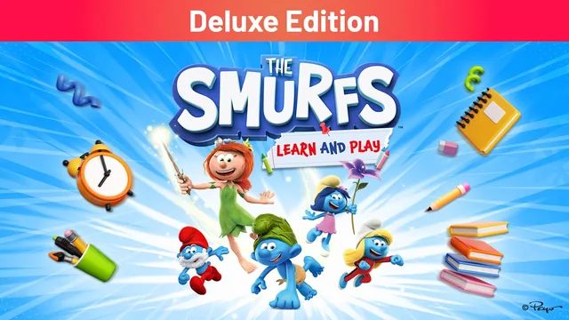Capa de The Smurfs: Learn and Play Deluxe Edition