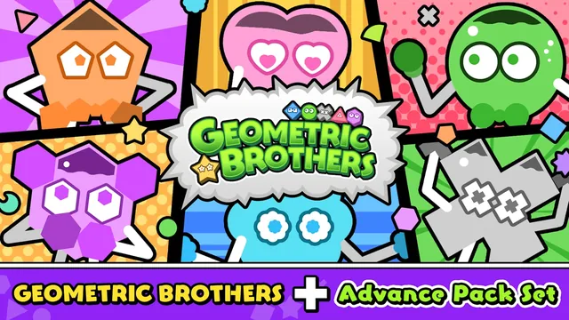 Capa de Geometric Brothers + Advance Pack Set