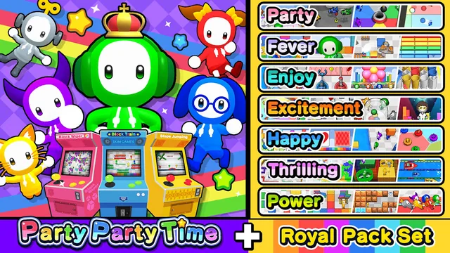 Capa de Party Party Time + Royal Pack Set