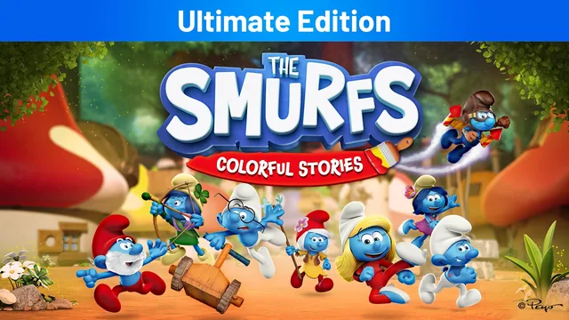 Capa de The Smurfs: Colorful Stories Ultimate Edition