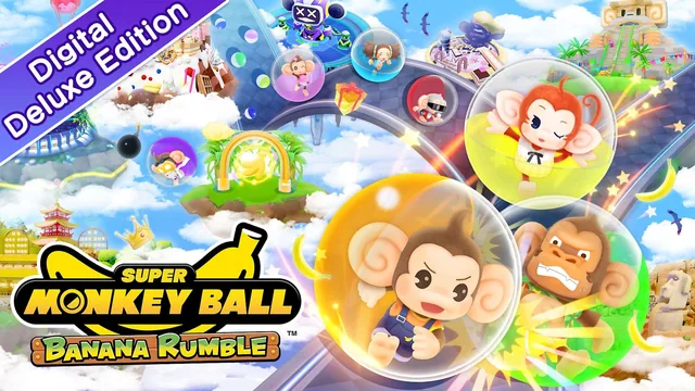 Capa de Super Monkey Ball Banana Rumble Edição Digital Deluxe