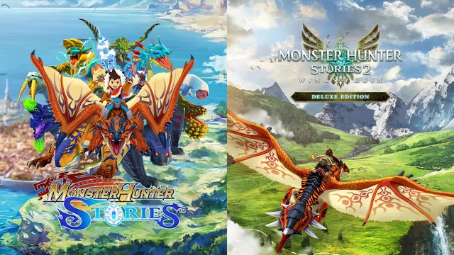 Capa de Monster Hunter Stories Deluxe Collection
